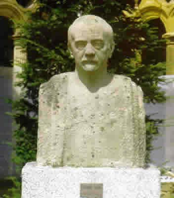 Pio Barojaren bustoa San Telmo Museoan